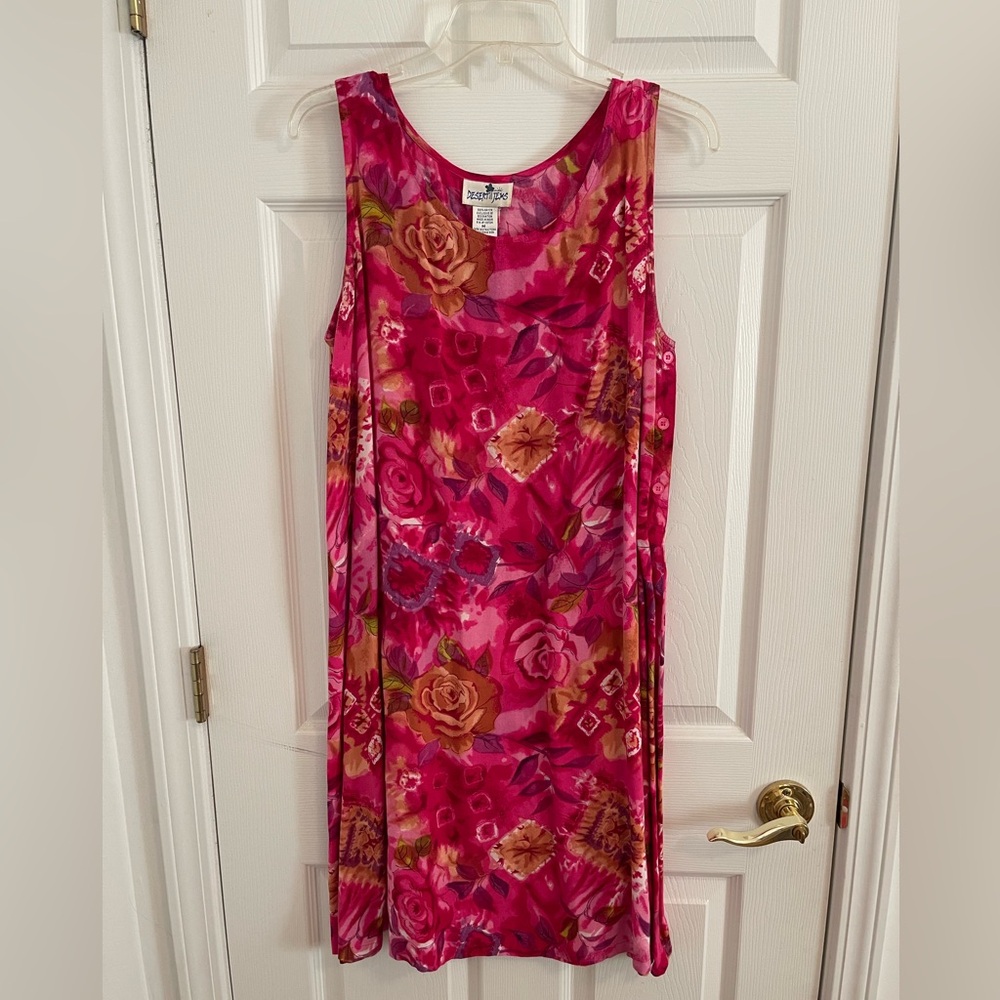 Pink Floral Dress
